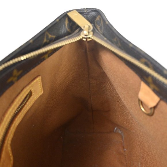 LOUIS VUITTON Cabas Piano Shoulder Bag Monogram Leather Brown M51148 39GA442 - Picture 2 of 16